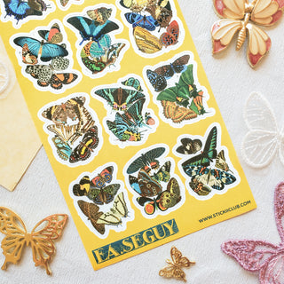 Art Nouveau Butterflies