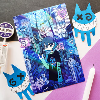 Monster Alley Postcard