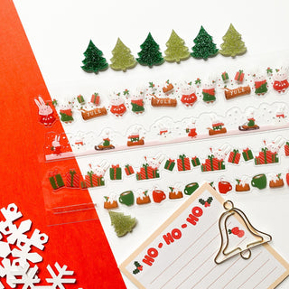 christmas cake hohoho holiday notepad
